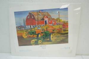 lot 147 image: Spring Plantin Print By Dorothea Paul
