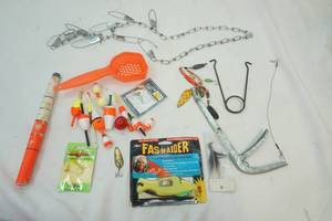 lot 209 image: Variety of Fishing Tackle
