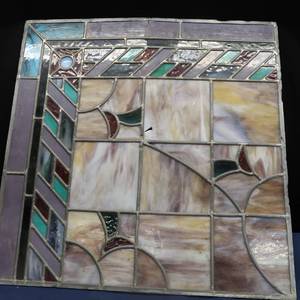 STAINED GLASS 24 X 24 PANEL