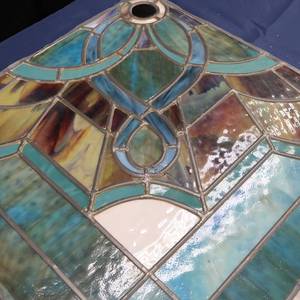 STAINED GLASS PANEL 24 X 24