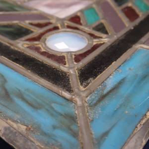 STAINED GLASS PANEL 24 X 24