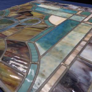 STAINED GLASS PANEL 24 X 24