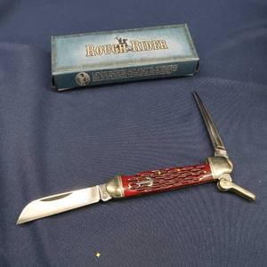ROUGH RIDER  MARLIN SPIKE KNIFE