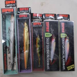 RAPALA BRAND NEW IN BOX LOT OF 5
