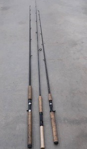 FISHING POLES LOT OF 3