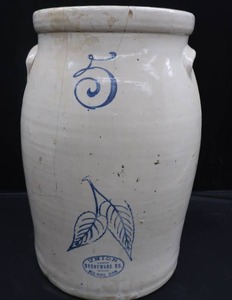 5 GAL REDWING BIRCH LEAF BUTTER CHURN