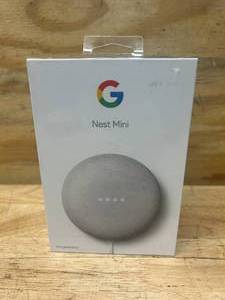 GOOGLE Nest Mini (2nd Gen) - Smart Home Speaker with Google Assistant - Chalk