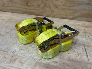 SMARTSTRAPS Lot of 2-  2 in x 27 ft Commercial Ratchet Tie Downs