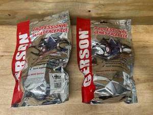 GERSON Lot of 2- Professional Series Reusable Half-Mask Respirators, Hygiene Guard, Large 1EA #9350