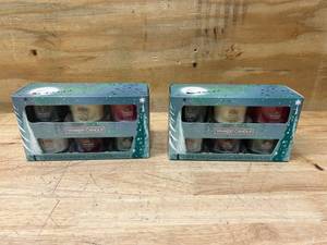 YANKEE CANDLE Lot of 2- Candle Sets (6 per set)