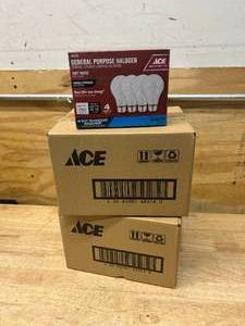 ACE Case of- General Purpose Halogen Lightbulbs (48 bulbs)