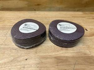 3M Lot of 2 Packs of- 5 Hookit Abrasive Discs 7521 36 Grade (25 per pack)