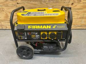 FIRMAN P03608 Portable Gas Generator 45503650 Watt With Electric Start