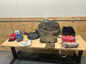 Lot of Bags and Hats
