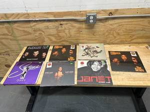 Lot of 7 Vinyl Records