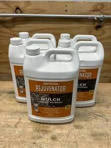 RUST-OLEUM Lot of 5 Gallons of- Mulch Color Refresher- Black