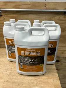 RUST-OLEUM Lot of 5 Gallons of- Mulch Color Refresher- Red
