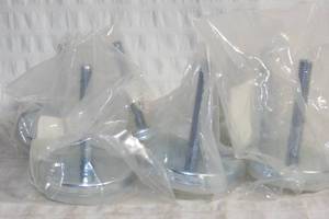 lot 23 image: Set of 6 S & W Glide-Rite G-06 Industrial Glides