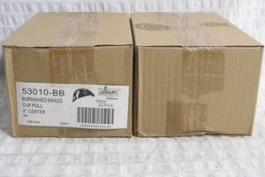 lot 36 image: Set of 50 Allison 3 Center Cup Bin Pull Handles