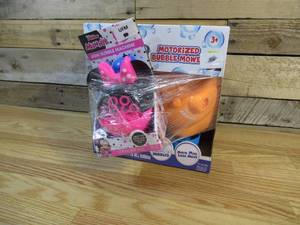 lot 9 image: Fubbles No-Spill Motorized Bubble Mower & Minnie Mouse Mini Bubble Machine