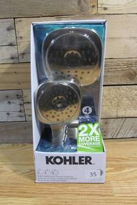 lot 23 image: Kohler Adjuste 3-in-1 Multifunction Shower Kit Shower Head