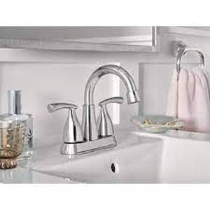 lot 27 image: MOEN Essie 2-Handle 4 in. Centerset Bathroom Faucet in Chrome