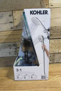 lot 24 image: Kohler Adjuste 3-in-1 Multifunction Shower Kit Shower Head
