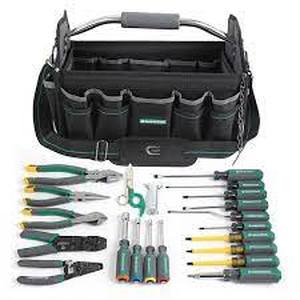 lot 44 image: Commercial Electric Electricians Tool Set