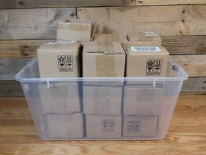 lot 150 image: 18 boxes of Valerie Parrhill Mini Wreath Decorations