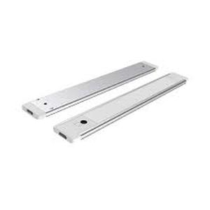 lot 131 image: Commercial Electric 9 in. 2-Bar Plug-In LED Under Cabinet Light