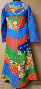 lot 33 image: Vintage Jeanne-Marc Cotton Quilted CoatRobe (19701980s)
