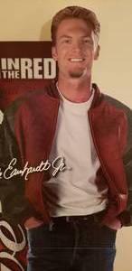 lot 107 image: Life Size Cutout of Dale Earnhardt, Jr.