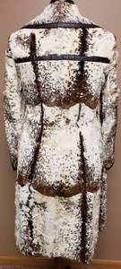 lot 115 image: Beautiful, Unique Fur & Leather Coat made in Denmark Exclusively for Daytons, Minneapolis