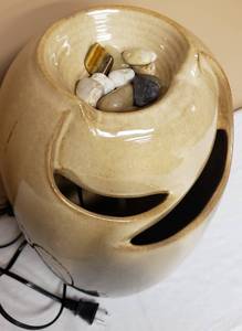 lot 208 image: Ceramic Table Top Water Fountain