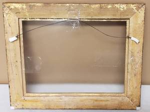 lot 206 image: Ornate Gold Frame