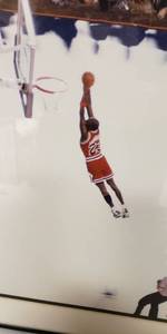 lot 198 image: AIR JORDAN  Print by Steven Linden - Signed, Dated & Numbered