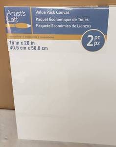 lot 202 image: Painting Canvas - Lot of 5