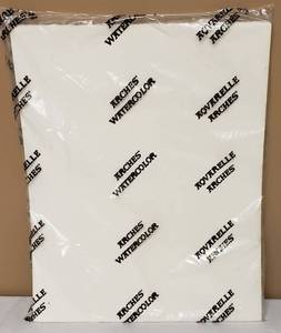 lot 201 image: Arches Watercolor Paper - 25 sheets-NEW