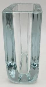 lot 239 image: Orrefors Vase wEtched Bird on a Branch-Signed