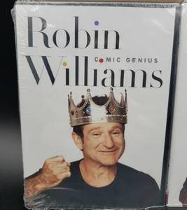 lot 298 image: Robin Williams Comic Genius - Two DVD Collection - NEW