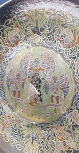 lot 244 image: Reed & Barton Damascene 1972-Twelve Days of Christmas 11 Collector Plate