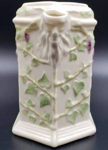 lot 250 image: Belleek Vine JugPitcher wFace of Bacchus Spout-7th Mark