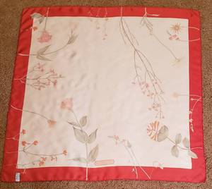 lot 307 image: Salvatore Ferragamo 100% Silk Scarf wbox
