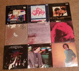 lot 82A image: Records - 1970s & 1980s - Lot of 9