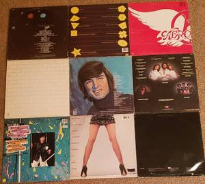 lot 68A image: Records - 1970s & 1980s - Lot of 9