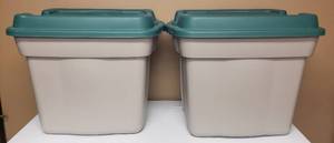 lot 336 image: Rubber Maid Bins - Two