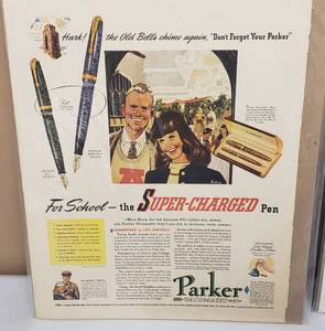 lot 327 image: An Assortment of 1940s Pen Magazine Advertisements