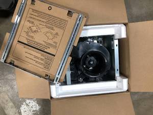 Panasonic Whisper Choice DC Pick-A-Flow 80110 CFM Ceiling Bathroom Exhaust Fan with Flex-Z Fast Bracket  Customer Returns See Pictures