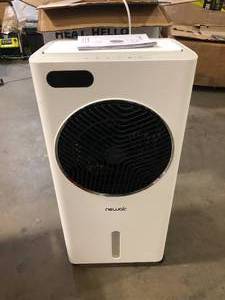 NewAir 1600 CFM 3-Speed Portable Evaporative Cooler and Fan for 1076 sq. ft.   Customer Returns See Pictures