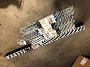 Lot of NDS 5 Pro Series Channel Drain parts customer returns see pictures